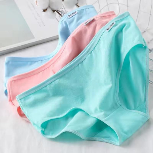 Comfortable Cotton Underwear for Women (Pack of 3)