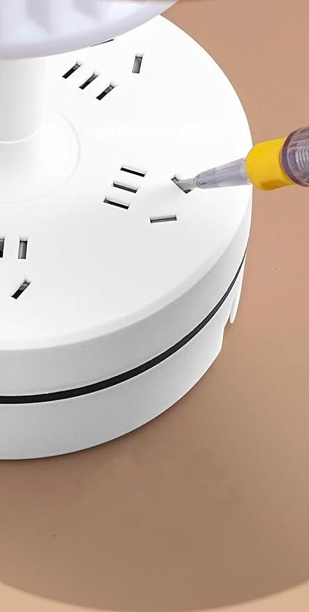 LED Table Lamp with Charging Points - 3 in 1 Dimmable